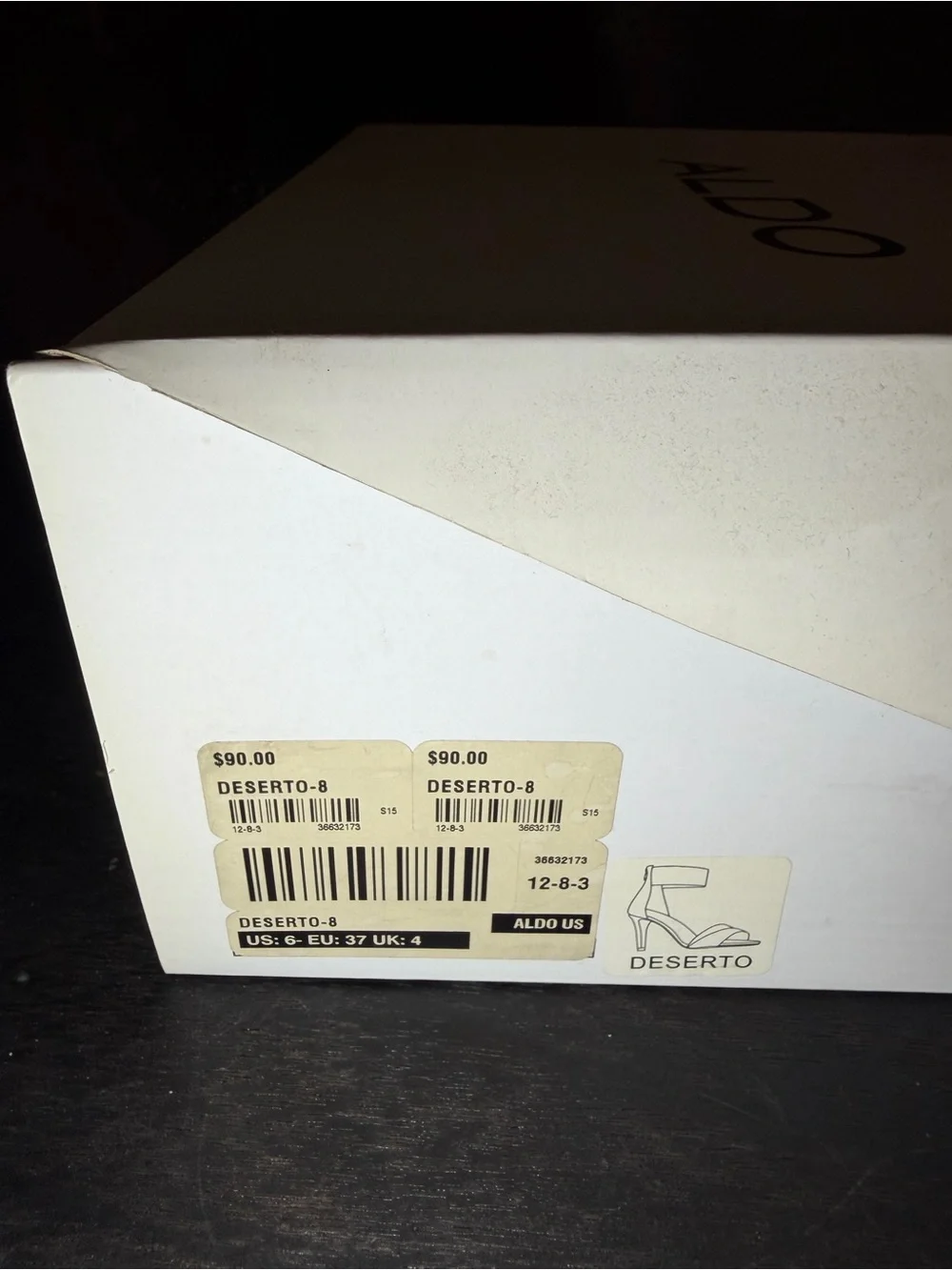 Aldo deserto suede